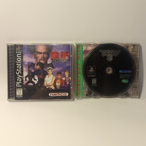 Tekken 2 And Tekken 3 (PlayStation 1, 1996/1998, Pre-owned) - Picture 1 of 4